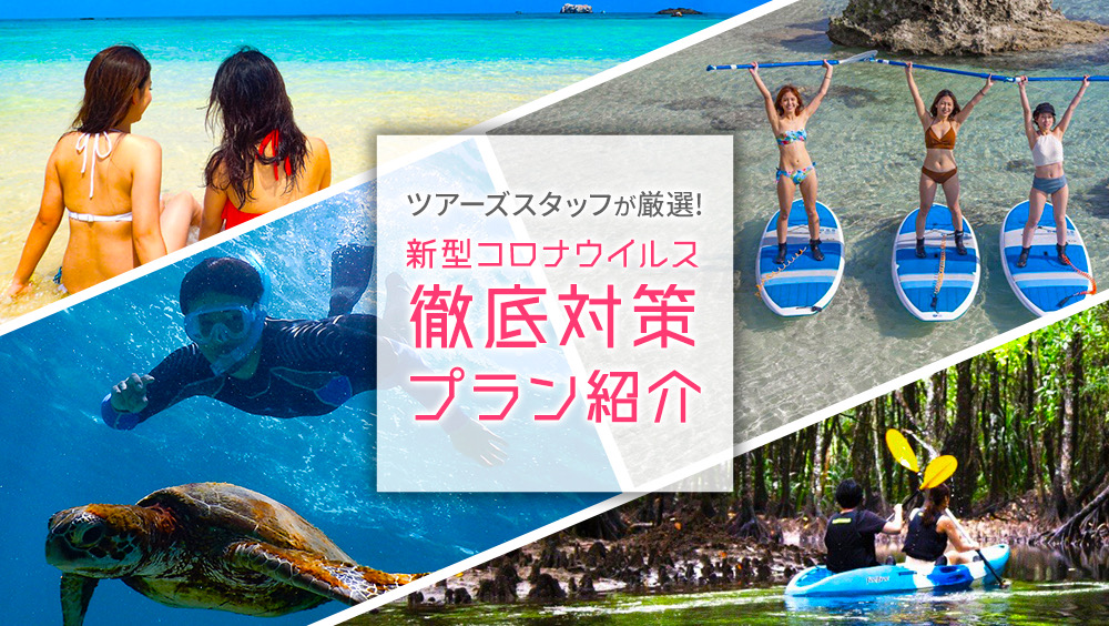 ツアーズスタッフ厳選！新型コロナウイルス徹底対策プラン紹介